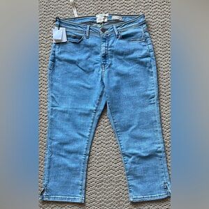 Lindsey High-Rise Cropped Capri Pants Size 8/30